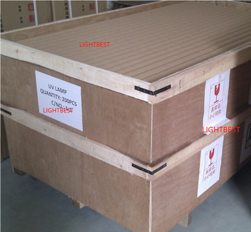 What are the precautions for shipping ultraviolet germicidal lamps?